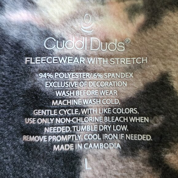 NWOT, Women's, Cuddl Duds, "Fleecewear with Stretch", Lounge Pants - Picture 3 of 3